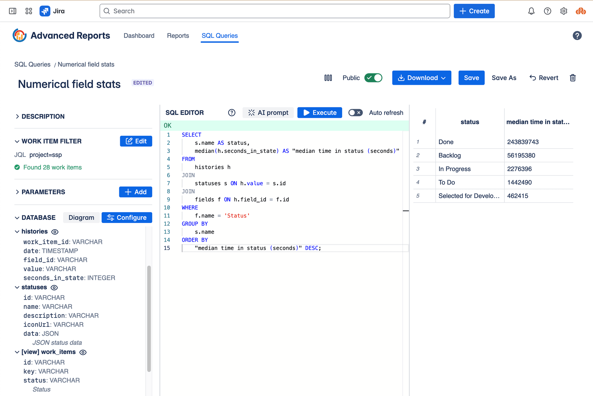 SQL Query Editor